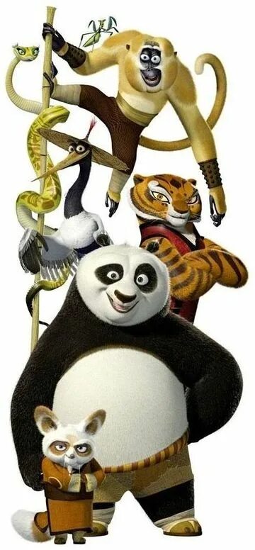 Кунфу панда фото героев Pin on Qi Gong Kung fu panda 3, Kung fu panda, King fu panda