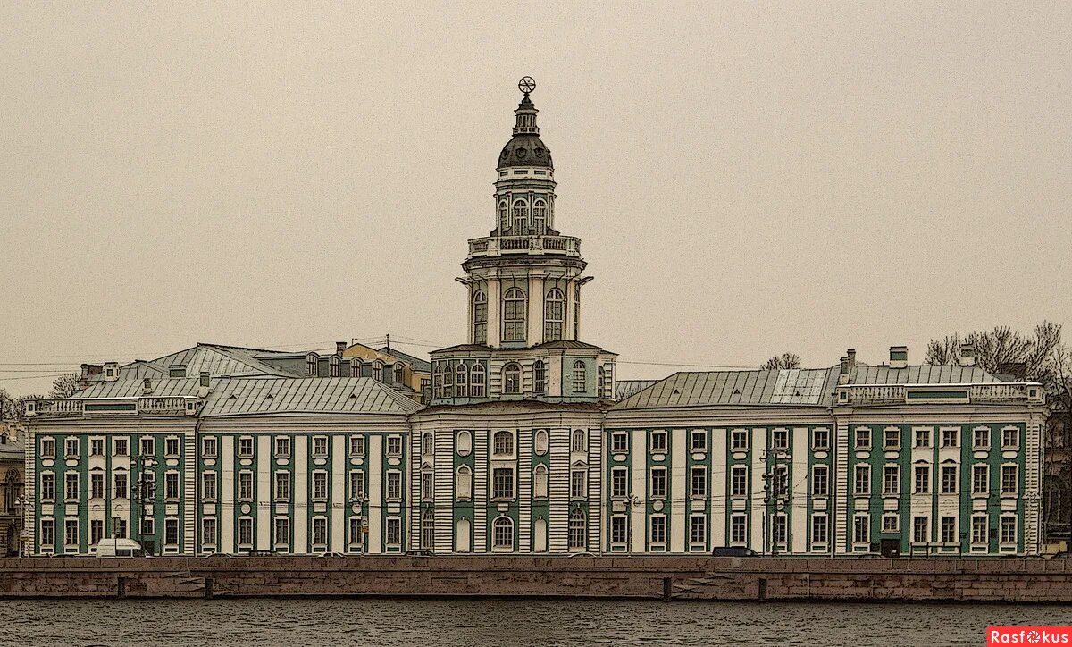 Кунсткамера фото здания снаружи Фото: Кунсткамера. Фотограф путешественник Сергей А.. Город. Фотосайт Расфокус.р