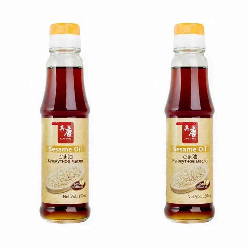 Кунжутное масло фото Real Thai Масло кунжутное, 150 мл, 2 шт - купить с доставкой по выгодным ценам в