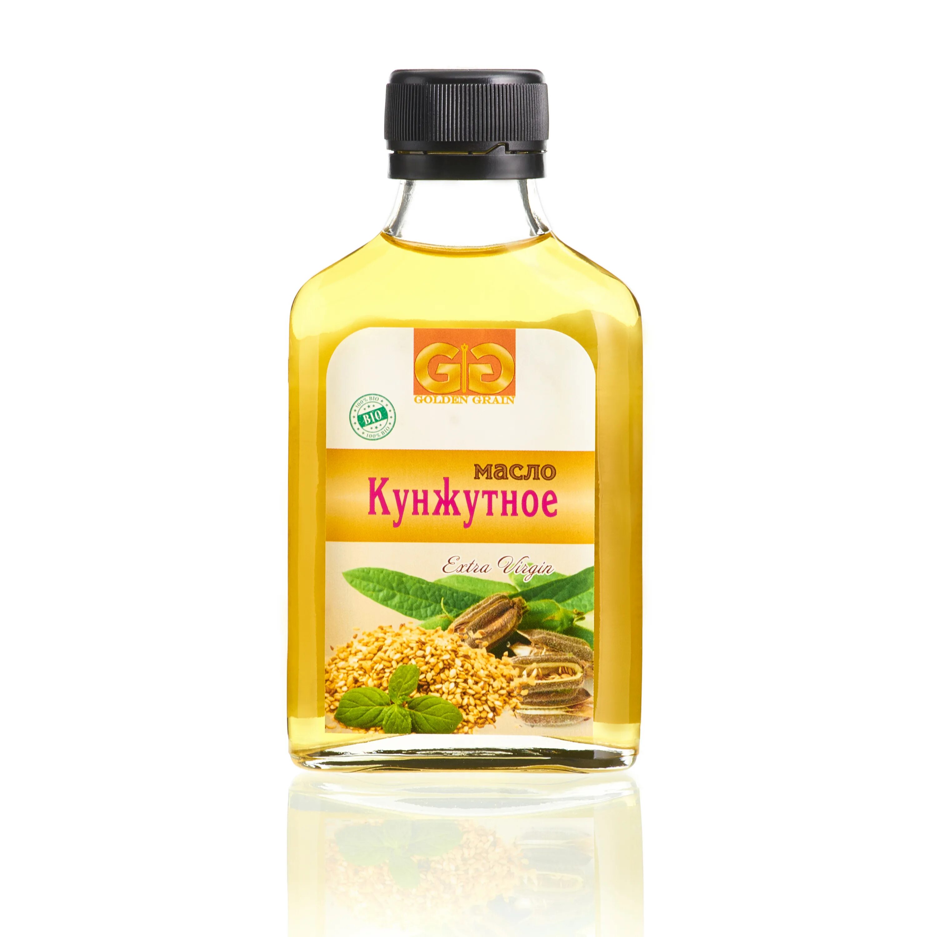 Кунжутное масло фото Масло кунжутное "Golden Grain", 100 мл