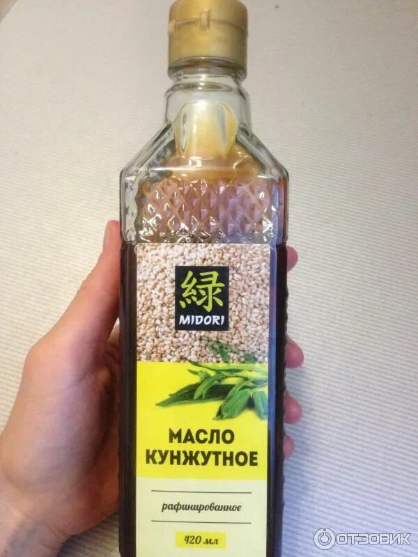 Кунжутное масло фото бутылок Отзыв о Масло кунжутное "Midori" рафинированное Сильно пахнет жжёнными семечками