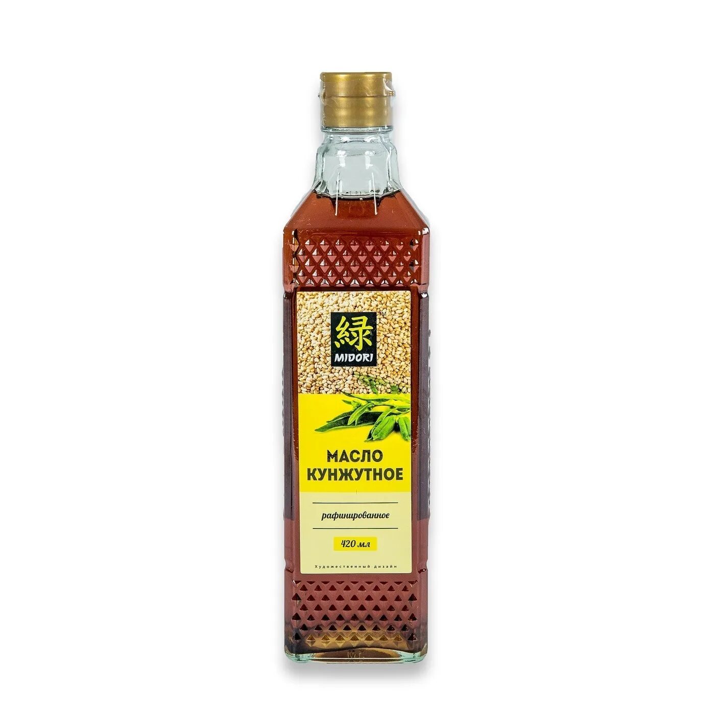 Кунжутное масло фото бутылок Масло кунжутное рафинированное Midori, 420 мл. - купить с доставкой по выгодным 