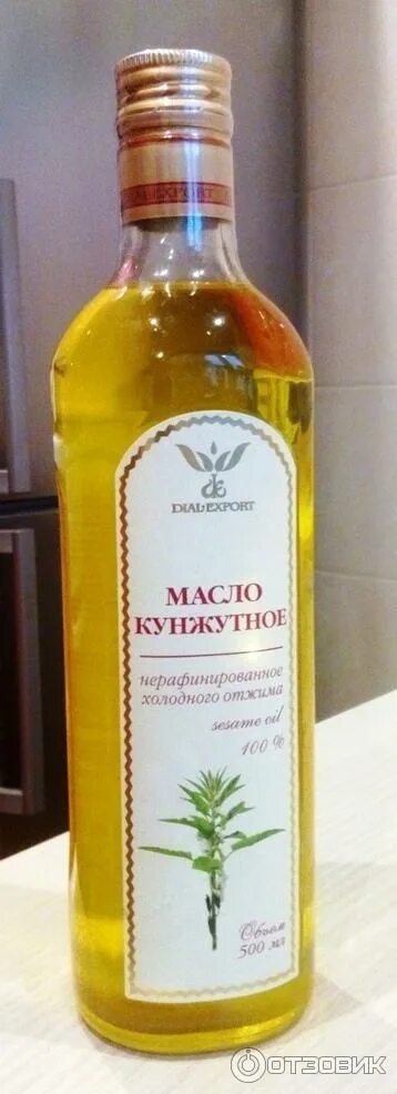 Кунжутное масло фото бутылок Отзыв о Масло кунжутное нерафинированное Dial Export мое любиме нерафинированное