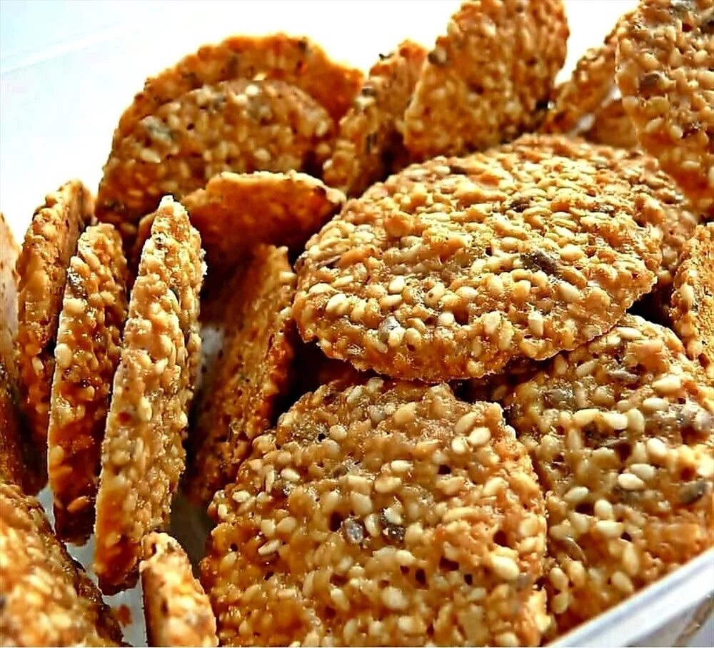 Кунжутное печенье фото Печенье сдобное "Кунжутное" 1,5 кг. купить, отзывы, фото, доставка - СПКубани Со