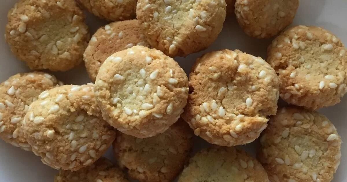 Кунжутное печенье рецепт с фото Печенье из кунжутной муки CoffMachines.ru