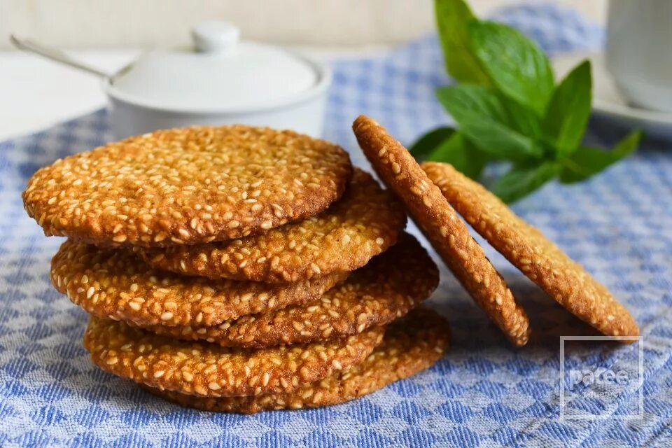 Кунжутное печенье рецепт с фото Кунжутное печенье из цельнозерновой муки - рецепт с фотографиями - Patee. Рецепт