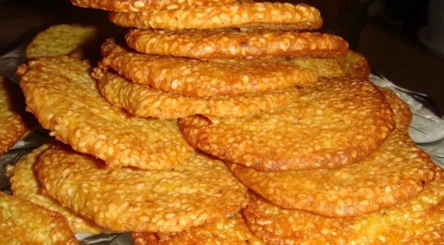 Кунжутное печенье рецепт с фото пошагово Кунжутное печенье, пошаговый рецепт с фото от автора Мария Гудина на 143 ккал Re