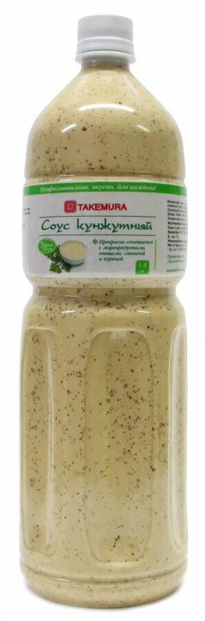 Кунжутный соус фото Соус кунжутный 1,5 л Takemura Соусы. Соусы и кетчупы