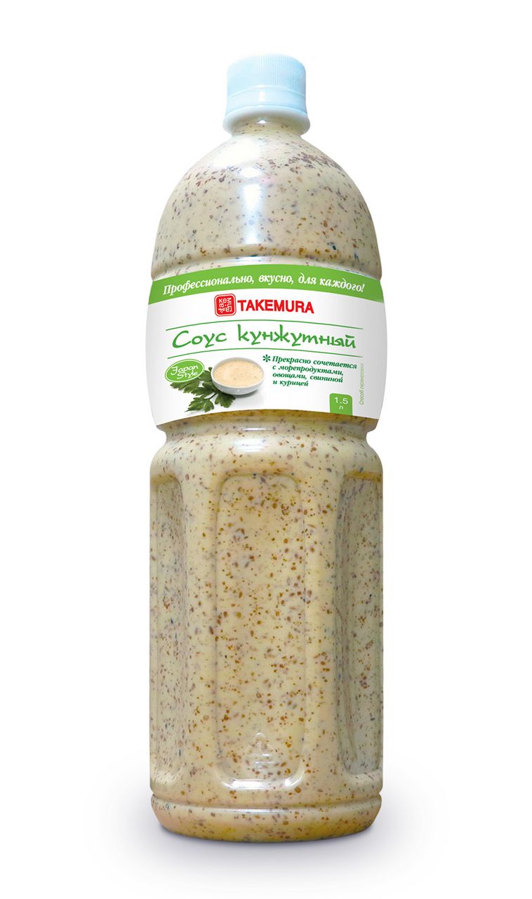 Кунжутный соус фото Соус Takemura кунжутный, 1.5л, 1 шт. - купить с доставкой по выгодным ценам в ин