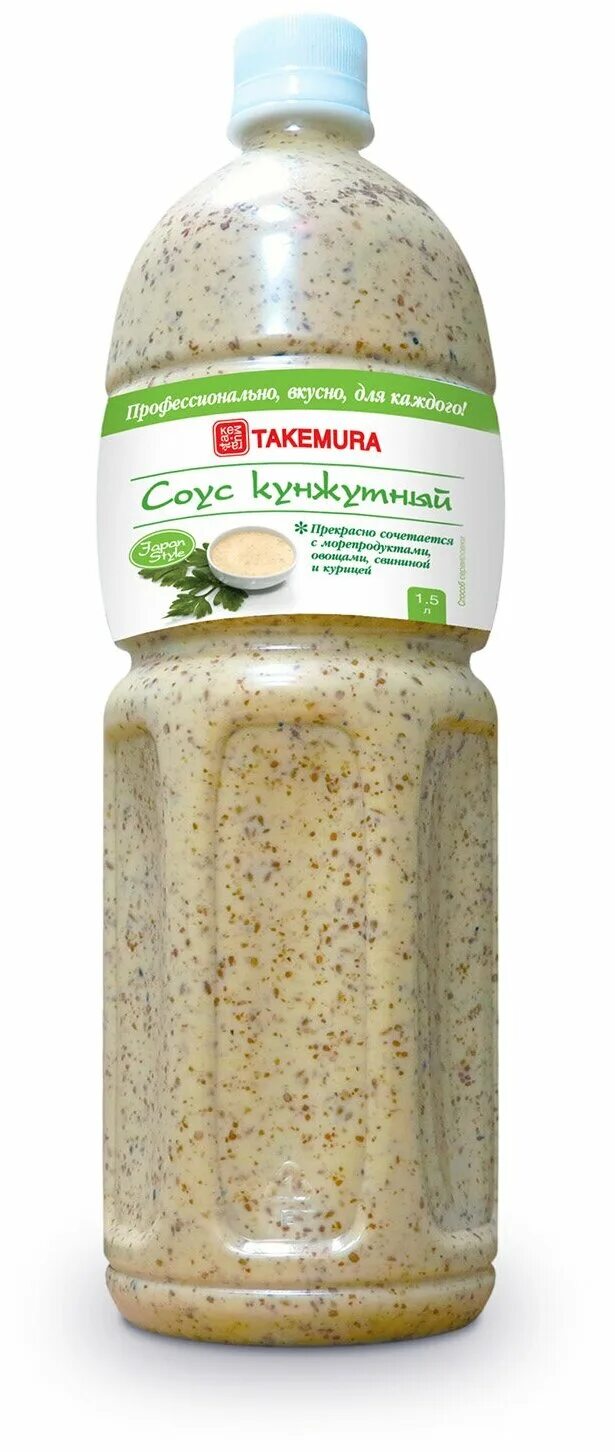 Кунжутный соус фото Suzuka Соус кунжутно-ореховый Goma Dressing, 1500 мл - купить в интернет-магазин