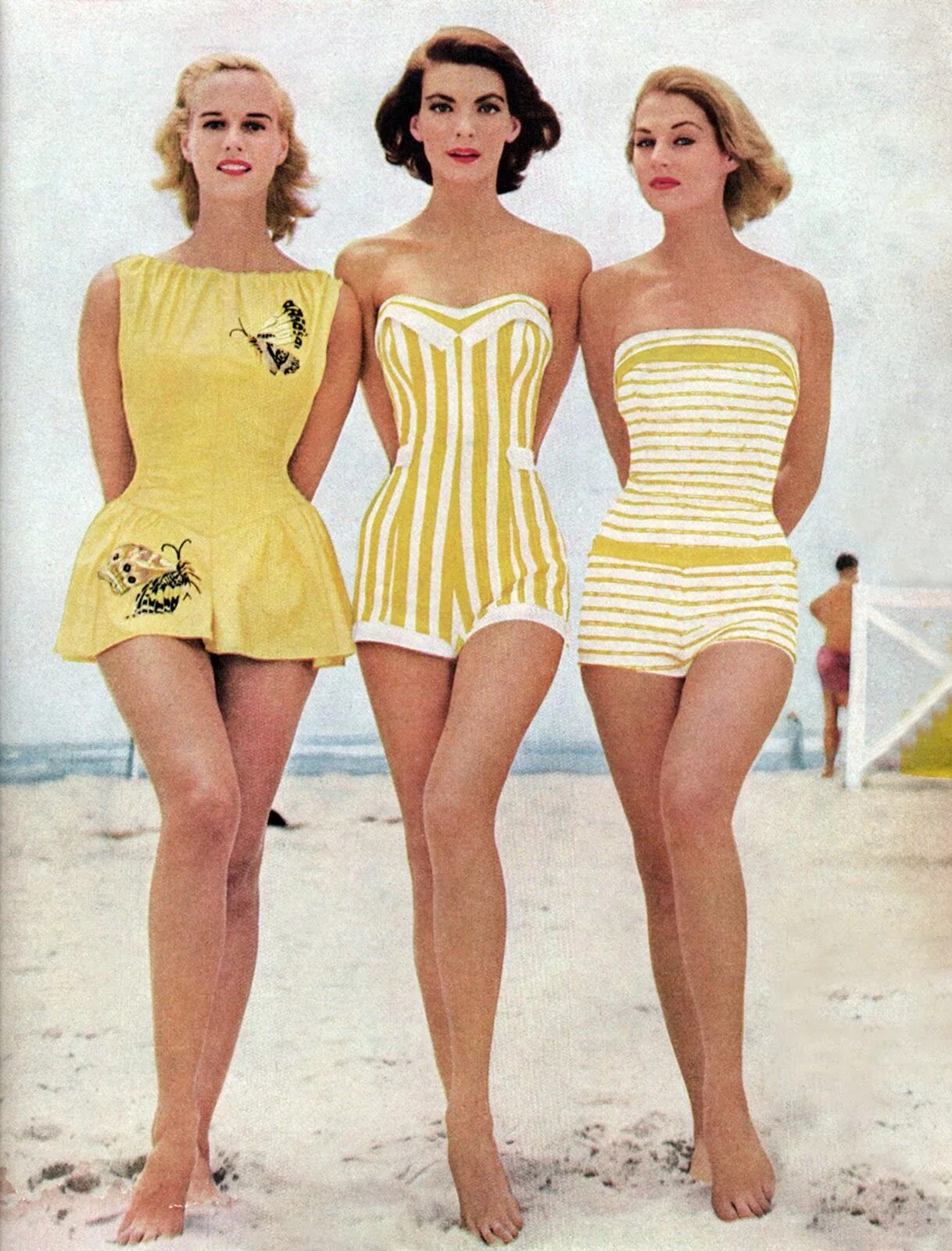 Купальник 50 годов фото les yeux du emkei Vintage swimsuits, Vintage swimwear, 1950s fashion women