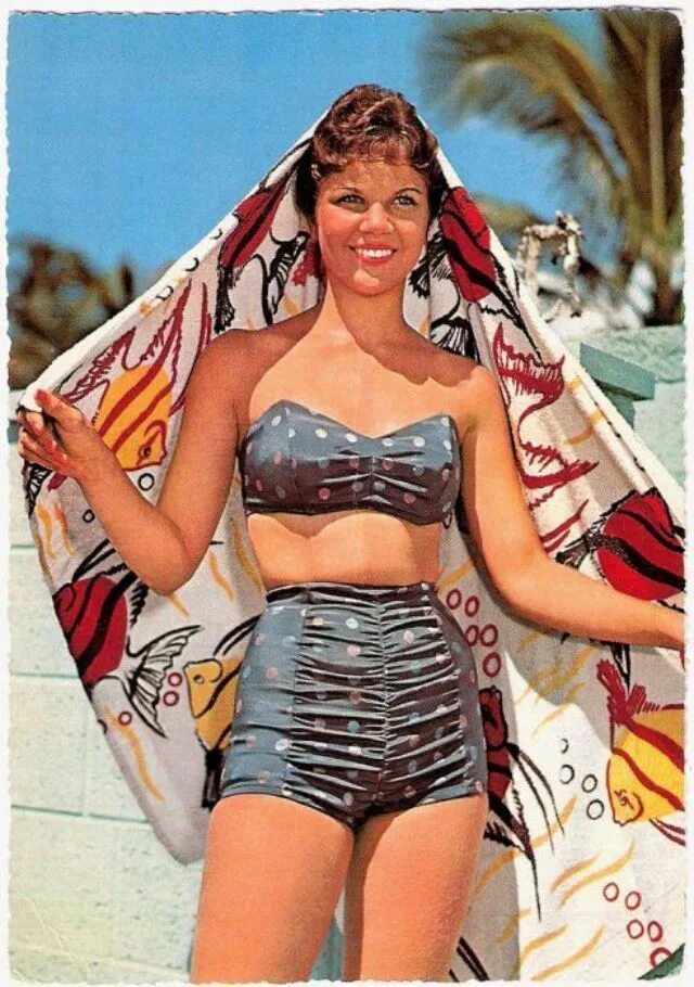 Купальник 50 годов фото Pin on Swimsuit Ideas