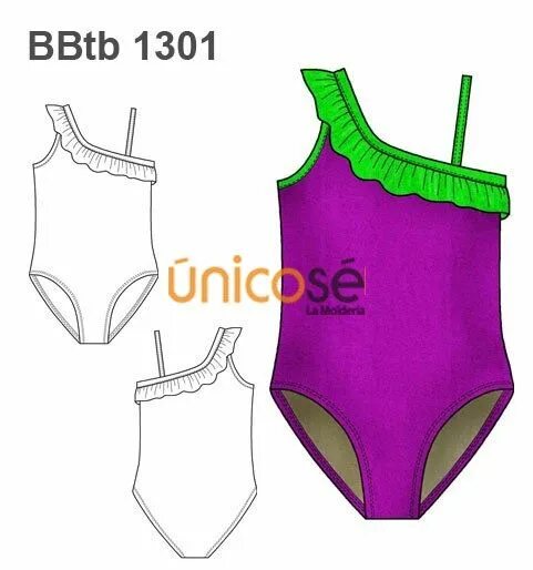 Купальник детский выкройка скачать TRAJE DE BAÑO UN HOMBRO Trajes de baño, Vestidos de baño niñas y Traje de baño n