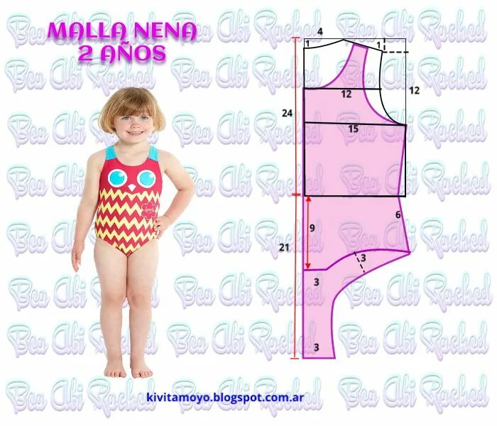 Купальник детский выкройка скачать Pin en BEBEK&ÇOCUK dikiş