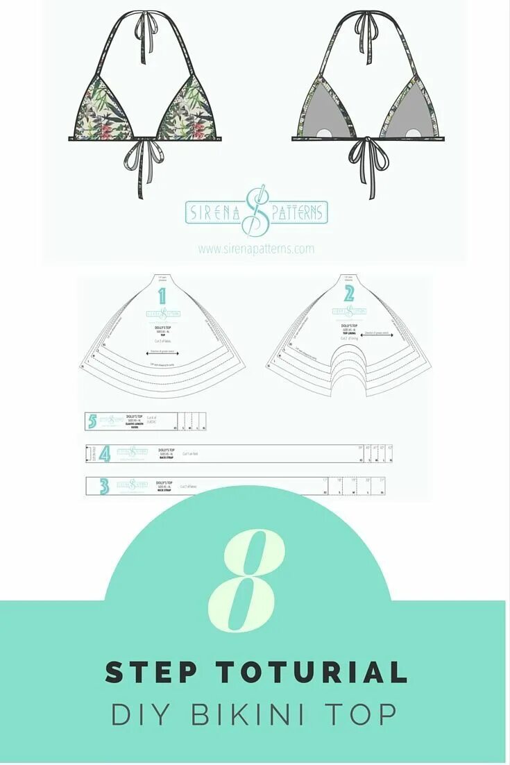 Купальник выкройка скачать Pin on diy clothing