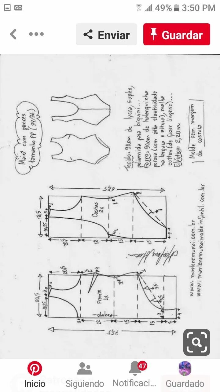 Купальник женский выкройка бесплатно Pin de Havilah Leal em Sewing Padrão de costura, Collant de ballet, Moldes de ro