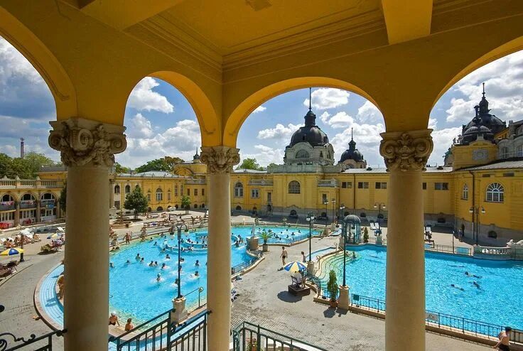 Купальня сеченьи будапешт городской парк фото Bath Széchenyi in Budapest www.hungary-special.com Budapest, Reisen, Ungarn