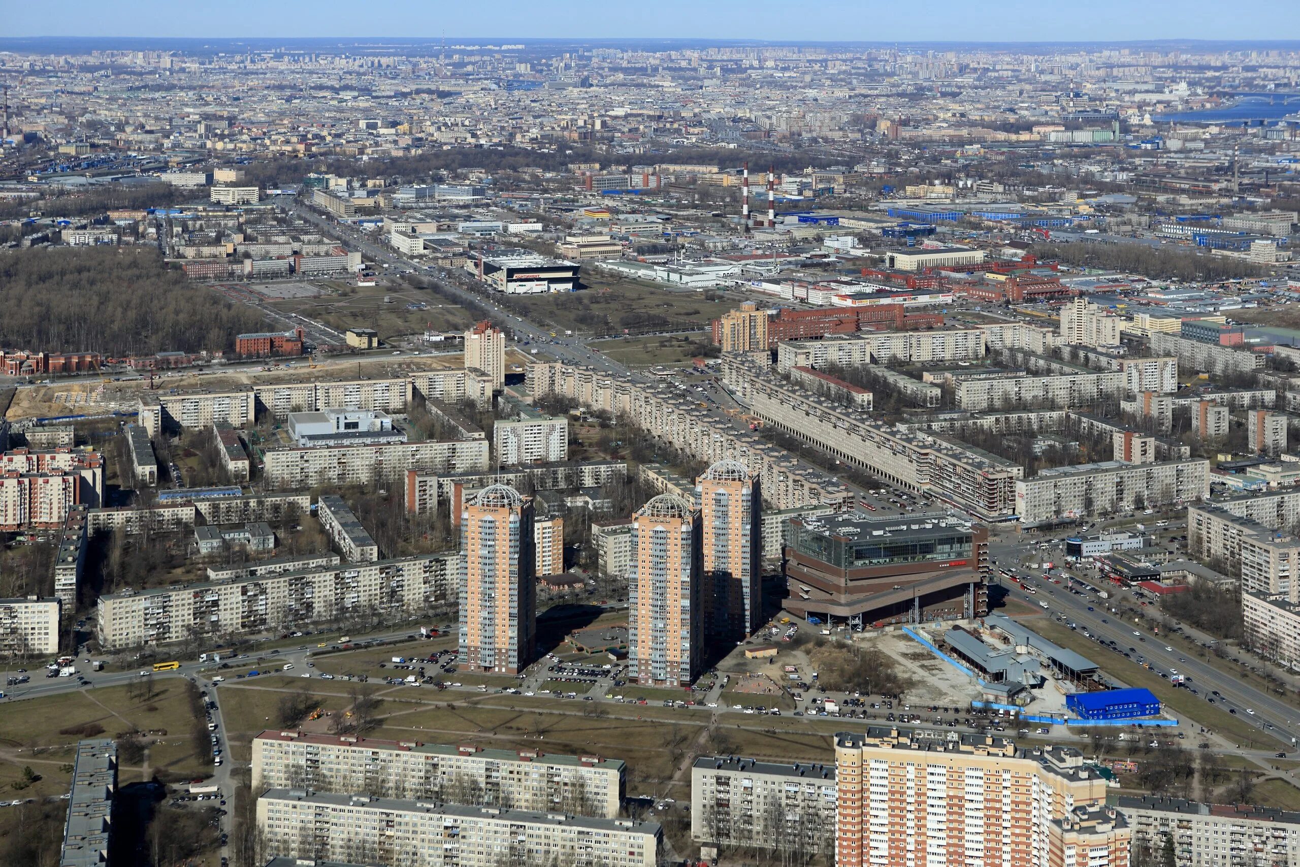 Купчино спб фото Питер с высоты птичьего полёта фототред SkyscraperCity Forum