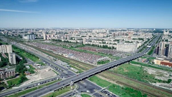 Купчино спб фото Аэросъемка с квадрокоптера Питер купчино. Фотография из альбома Аэросъёмка ещё -