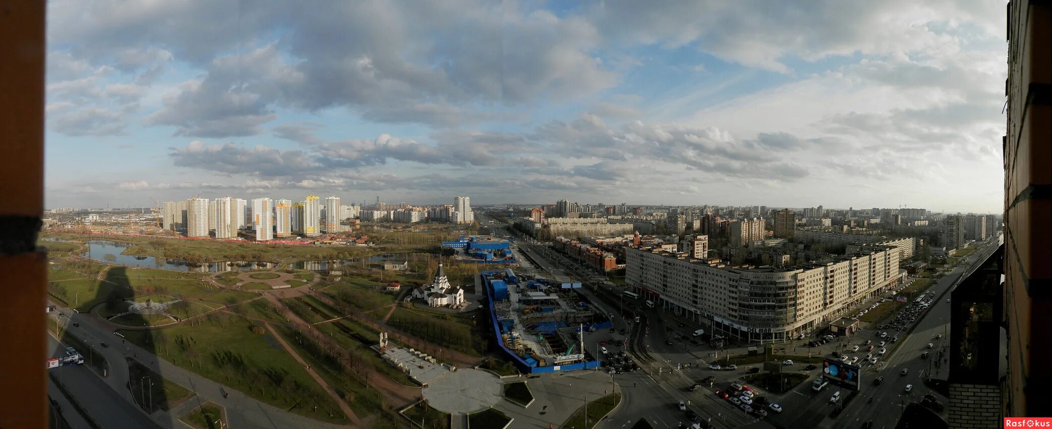 Купчино спб фото Фото: СПб, Купчино, рядом с церковью будет выход метро.... Пейзажный фотограф Вл