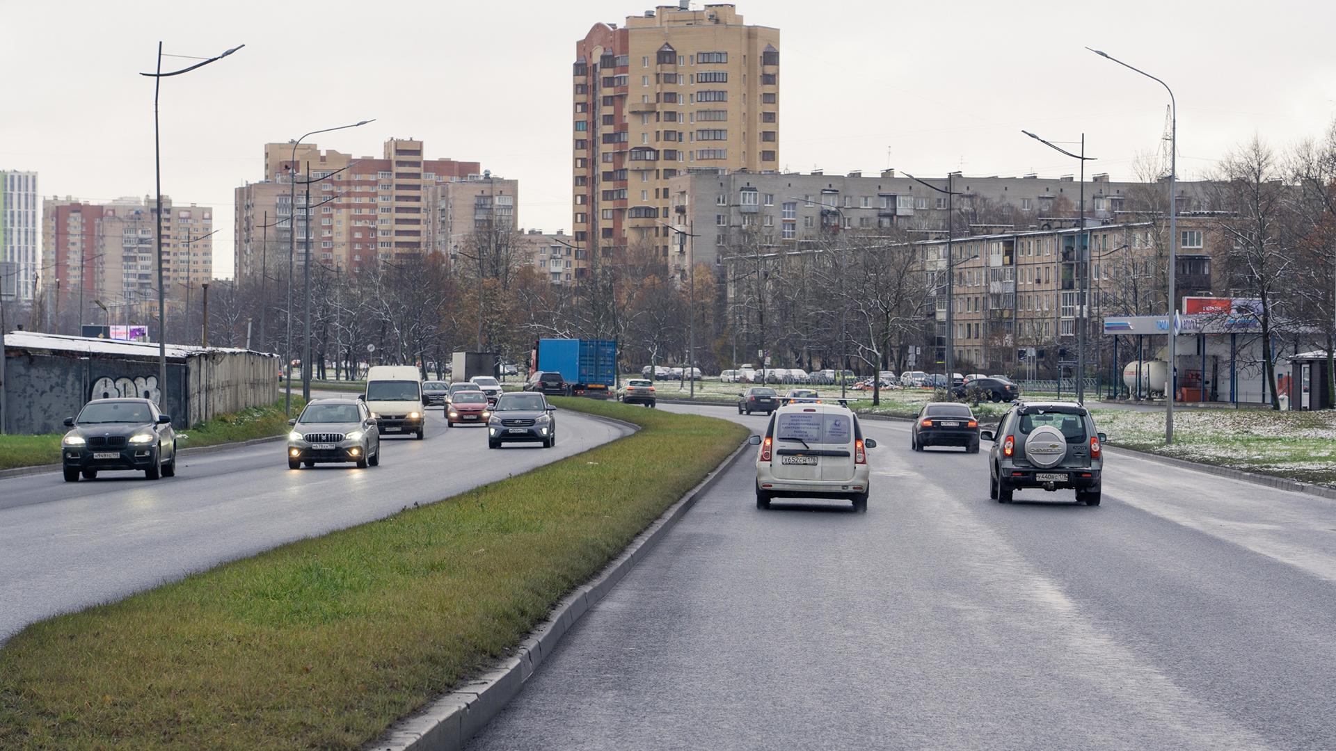 Купчино витебский просп 108 санкт петербург фото Завершился ремонт Витебского проспекта у станции метро "Купчино"