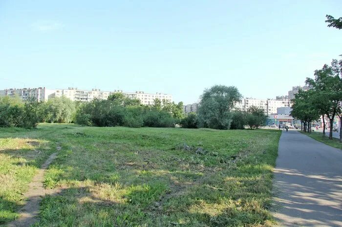 Купчинский сквер санкт петербург купчинский сквер фото Не одна сотня проблем и ни одного решения - уничтожение сквера в Купчино стало т