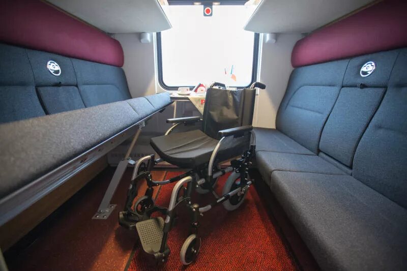 Купе для инвалидов фото 2 местное RZD: The Mobility Assistance Center helped 40,000 passengers