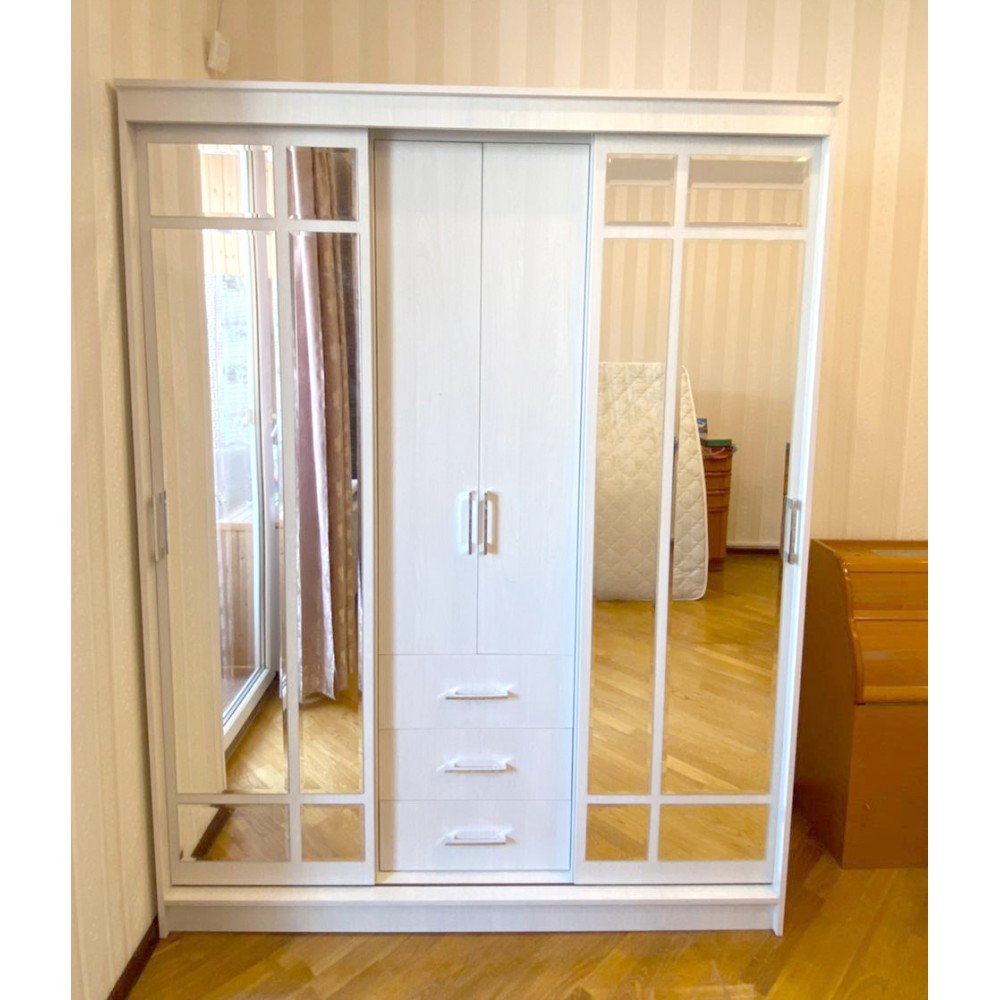 Купе маэстро фото Шкаф-купе "Маэстро", Ясень белый купить недорого в Белгороде