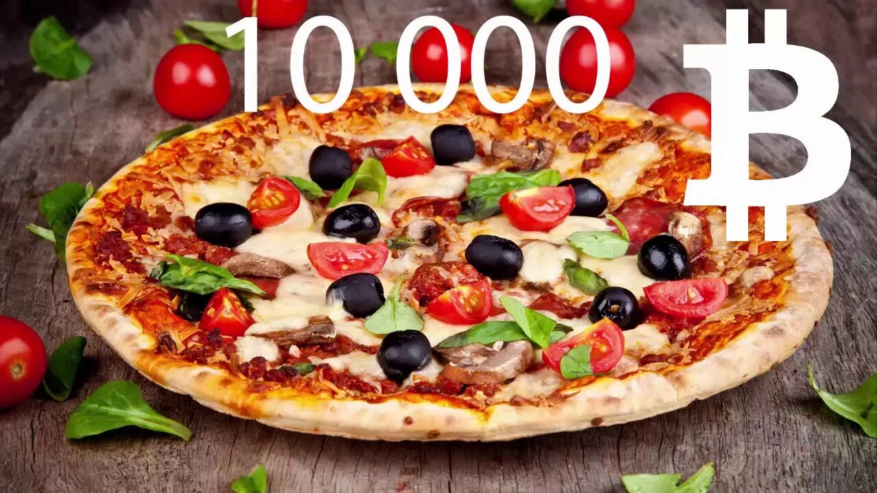 Купил пиццу за 10000 биткоинов фото Bitcoin = 10 000$ Исторический момент! - YouTube
