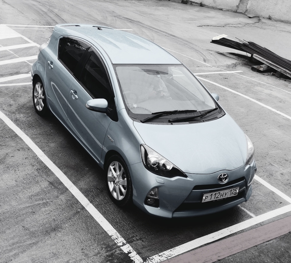 Купить авто в красноярске фото Уехала в Красноярск - Toyota Aqua, 1,5 л., 2013 года продажа машины DRIVE2