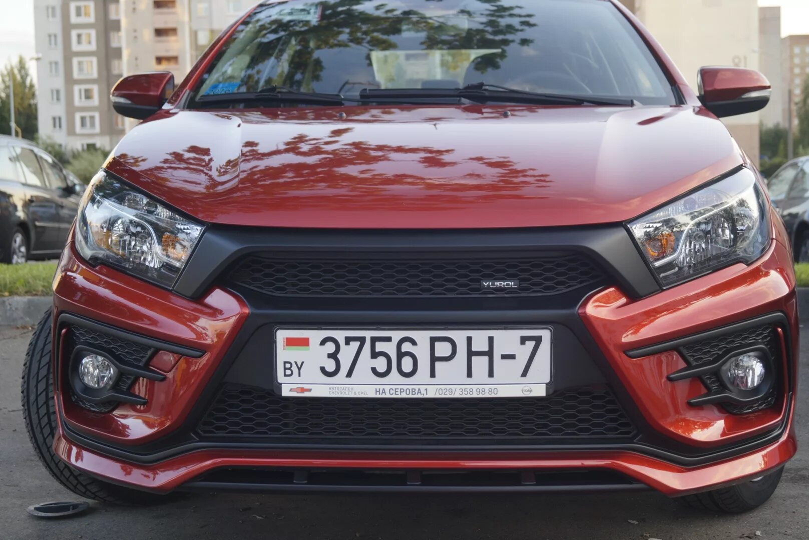 Купить бампер лада веста тюнинг Передний бампер от Юролтюнинг - Lada Vesta, 1,6 л, 2016 года тюнинг DRIVE2
