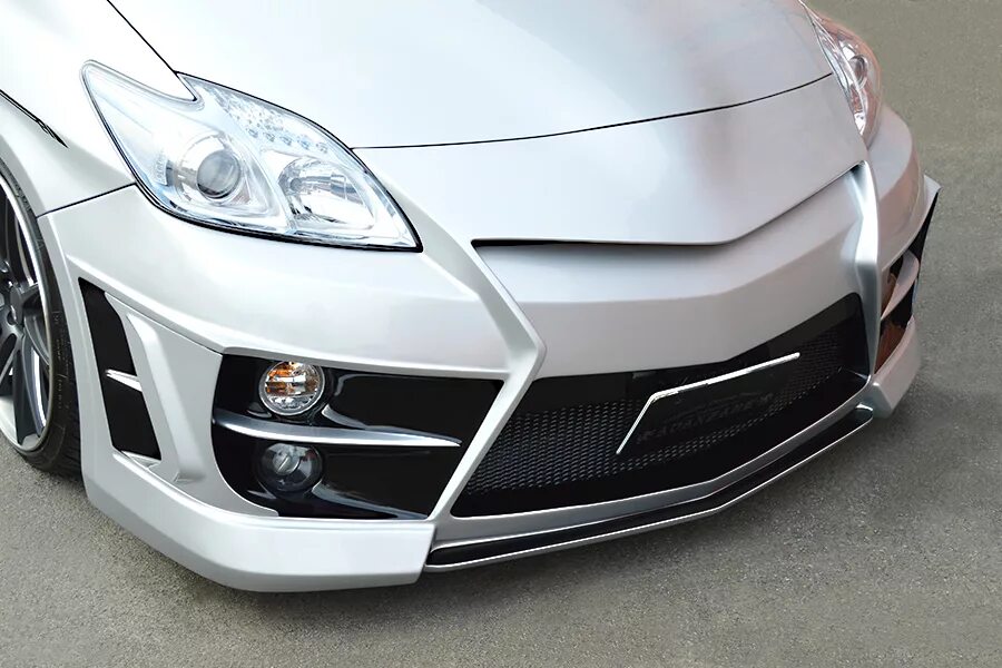 Купить бампер приус 20 тюнинг AVANZARE 30 серия Prius предыдущий период поздняя версия * обвес 3 позиций компл