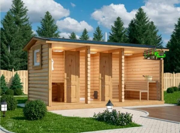 Купить баню под ключ воронеже фото Готовые бани купить по цене 179000 ₽ в Санкт-Петербурге на PromPortal.Su (ID# 65
