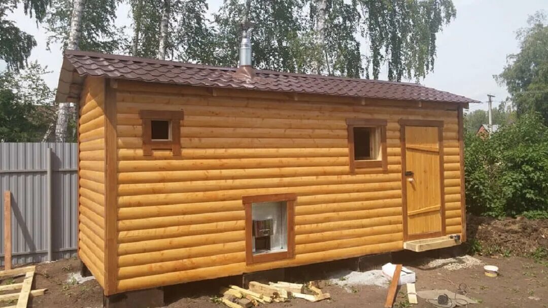 Купить баню под ключ воронеже фото Строительство русской бани в Пестенькине - Строительство бань, саун и бассейнов 