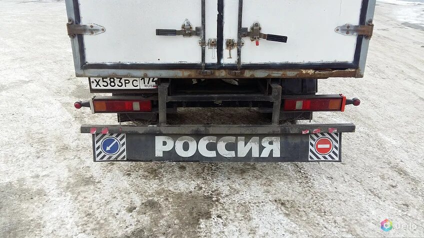 Купить брызговик на газель метла с фото Брызговик на Газель длинный, лента (метла) на задний бампер в Челябинске