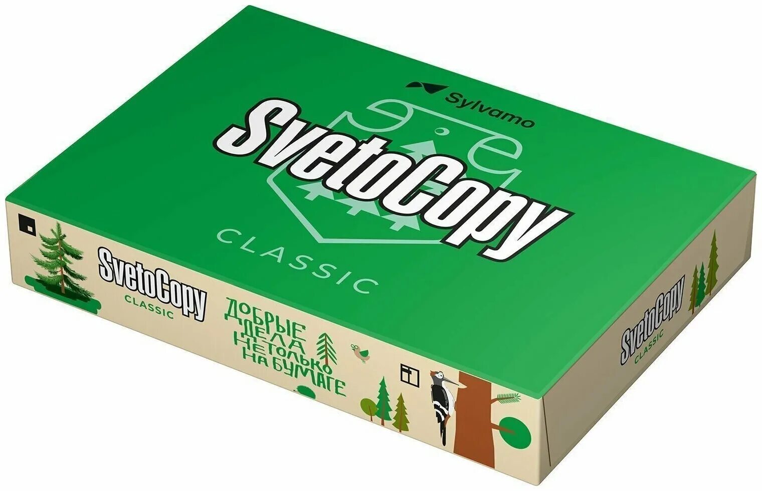 Купить бумагу для фото для принтера Бумага офисная SvetoCopy CLASSIC, А4, 80 г/м2, 500 л марка С, International Pape
