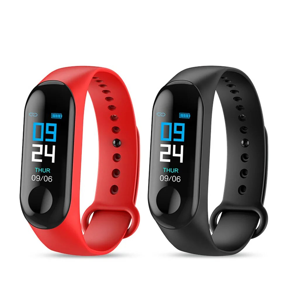 Купить часы с подключением к телефону Смарт-часы Mi Band 3 Band 2022,Популярный Фитнес-браслет M3 M4 M5 M6 Для Xiaomi 