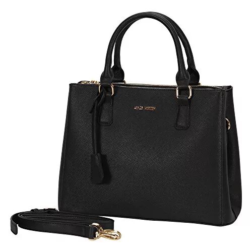 Купить черную женскую сумочку Купить женские сумки с ручкой Veevan Veevan Damen Elegant Handtaschen Schwarz Ar