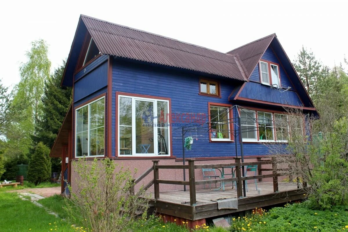 Купить дачу в ленинградской области фото Купить Загородный дом 170 кв.м с участком 17 сот. в Выборгский район Ленинградск