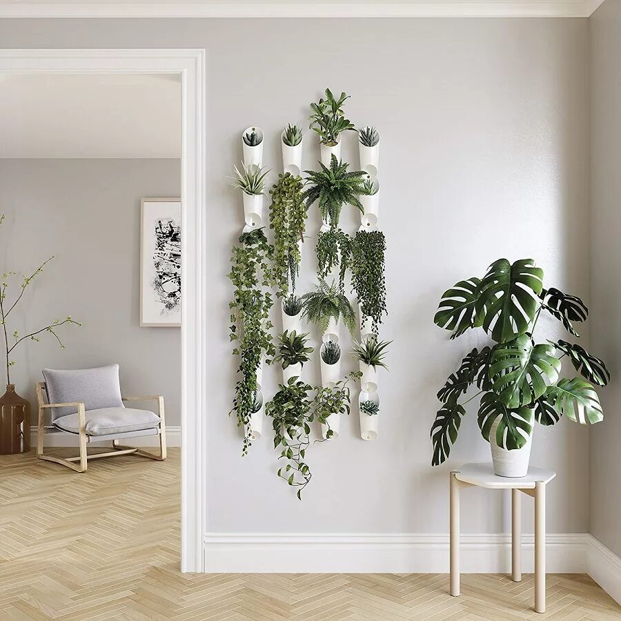 Купить декор для дома на стену Органайзер настенный floralink, белый от Umbra (Канада), артикул: 1010224-660 - 