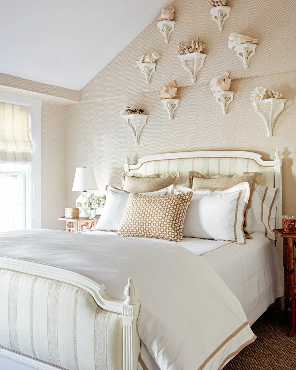 Купить декоры в спальню на стену 25 Color Schemes Guaranteed to Make Your Home Feel Fresh Coastal bedrooms, Bedro