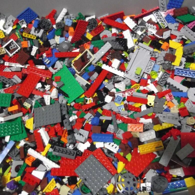 Купить детали лего для самоделок Конструктор Lego на вес - купить в Новосибирске, цена 500 руб., продано 28 ноябр