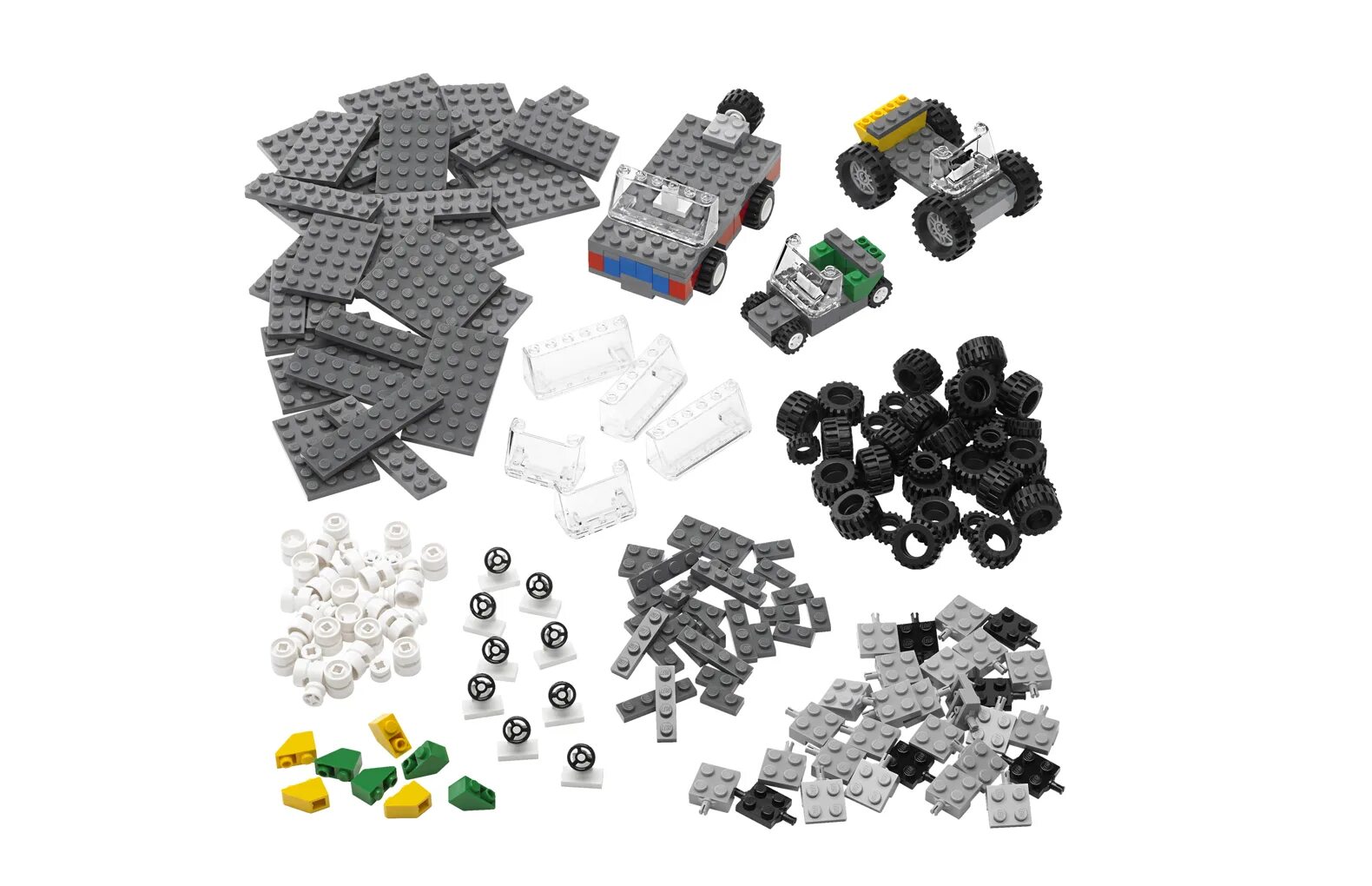 Купить детали лего для самоделок Колеса LEGO 360 деталей артикул L9387 - купить в магазине Интердизайн с доставко