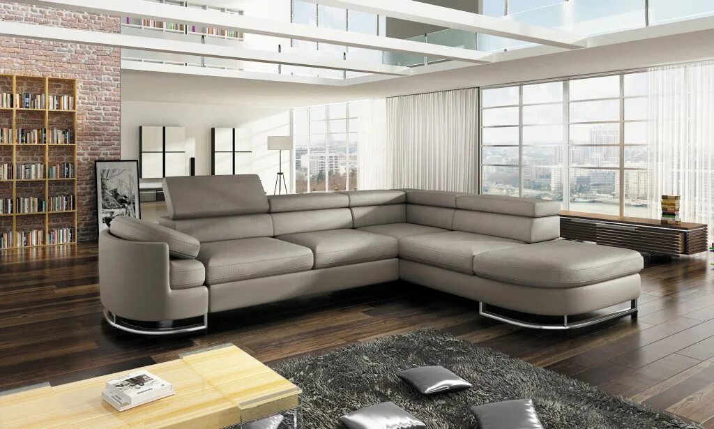 Купить диван гостиную фото Купить СОВРЕМЕННЫЙ УГЛОВОЙ ДИВАН RAIS CASUAL С ФУНКЦИЕЙ РАССЛАБЛЕНИЯ!: отзывы, ф