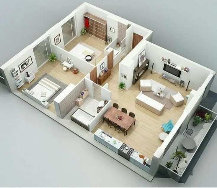 Купить дизайн проект квартиры Pin by Yonca Kokturk on Droomhuis House floor design, Small house design plans, 