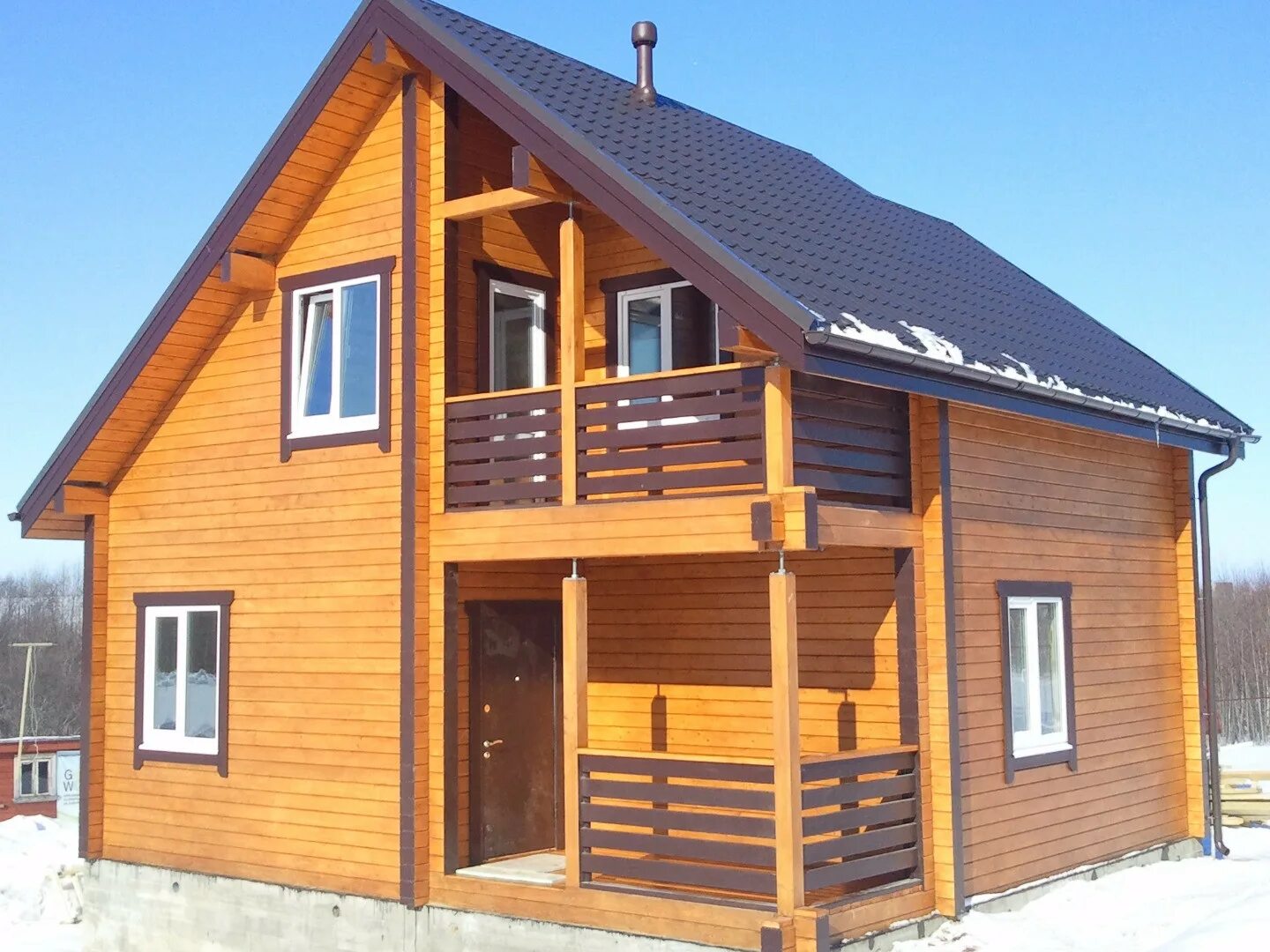 Купить дом каркасный под ключ зимний вариант Купить дом, 150 м² по адресу Пермский край, Пермский район, с. Култаево за 4 500