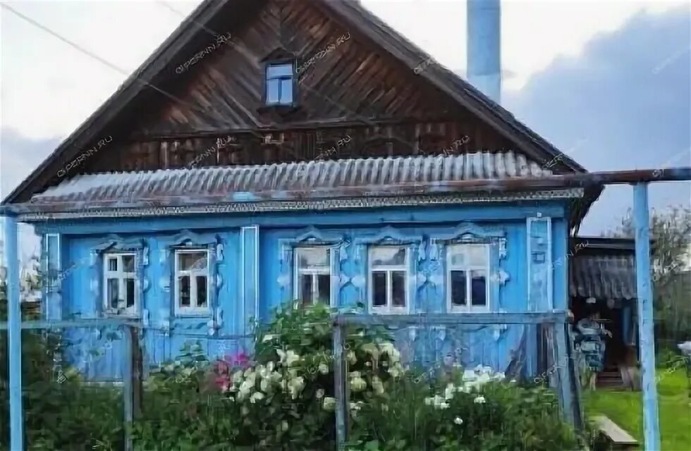 Купить дом нижегородская область фото Купить 1 этажный дом из дерева в селе Останкино в Нижегородской области, 18 сото
