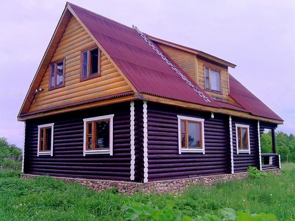 Купить дом в ярославле фото Продам Дом Новый Двухэтажный Бревенчатый 110 кв.м. 30 Соток в дер. Лапино в 45 к