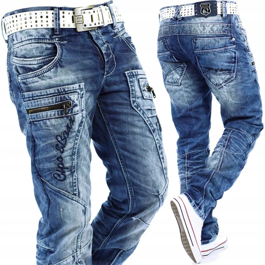 Купить джинсы фото Купить Cipo Baxx Pants Мужские джинсы с застежкой-молнией: отзывы, фото и характ