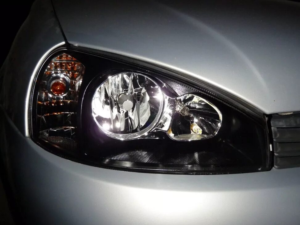 Купить фару на лада тюнинг Покраска фар - Lada Калина седан, 1,6 л, 2008 года тюнинг DRIVE2